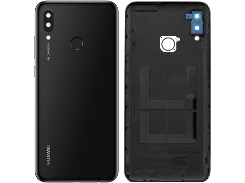 Tampa traseira para Huawei P Smart 2019 preto